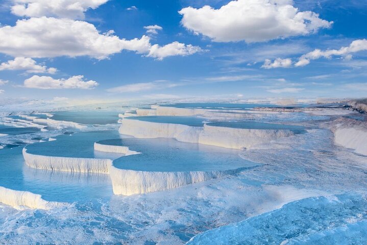 Pamukkale Hierapolis og Cleopatra's Pool Tour med lunsj fra Antalya