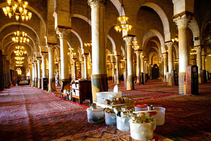 Excursión a la ciudad santa de Kairouan y al Coliseo El Jem desde Sousse