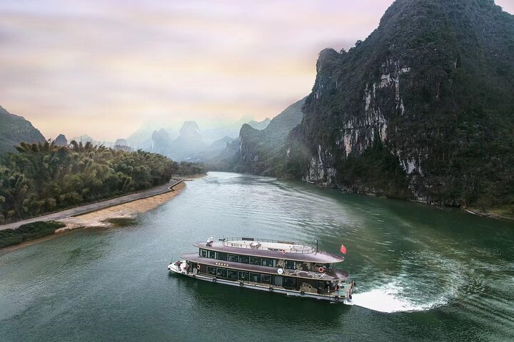 1-tägige Tour von Guilin-LiRiver Kreuzfahrt-Yangshuo Xianggong Hügel