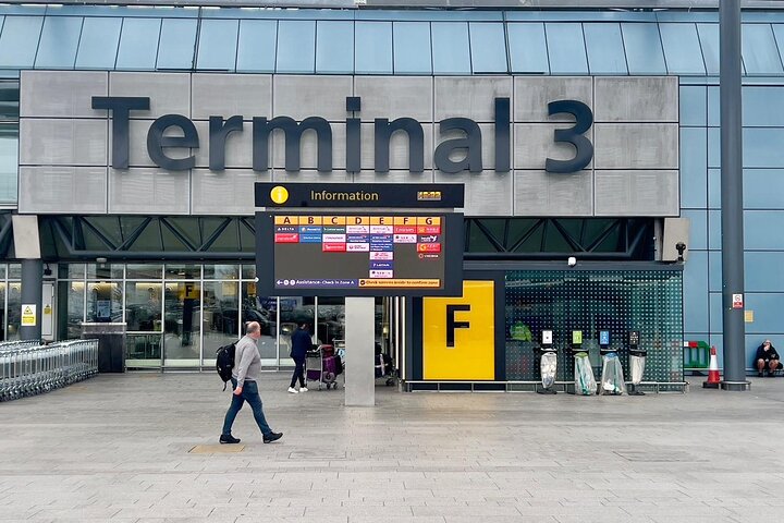 Portsmouth Port till Heathrow Flygplats - Privat Transfer