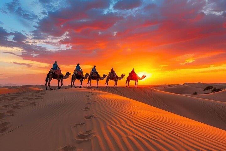 Traslado privado desde el aeropuerto de Errachidia al desierto de Merzouga