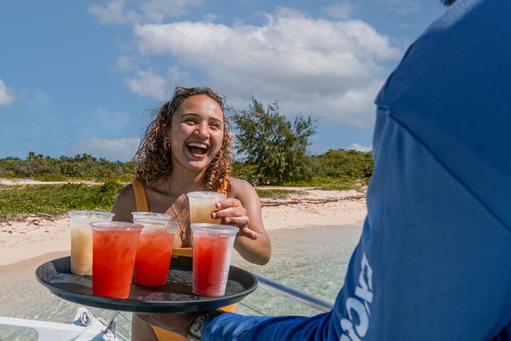 Vela di un giorno in catamarano per l'isola di Icacos da Fajardo