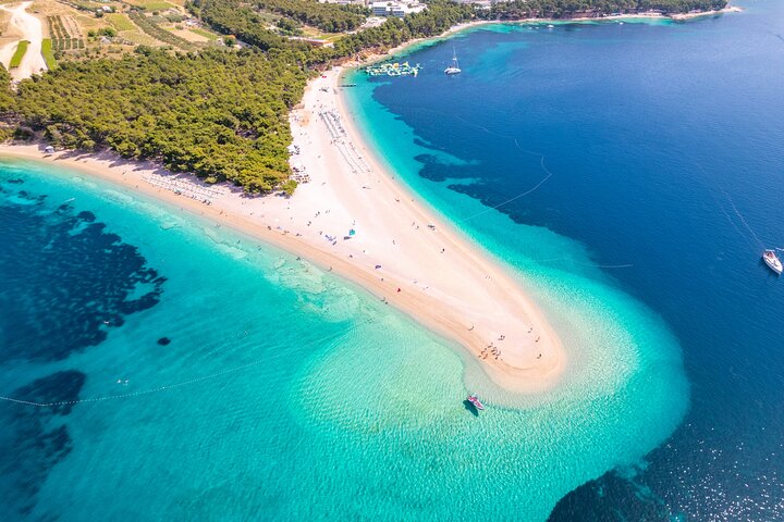 Makarska 3 - Island Speedboat Tour: Golden Horn og "Little Venice"
