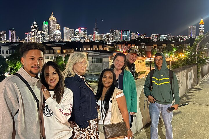 City Lights Atlanta nattbuss tur med bilder og middag stopp