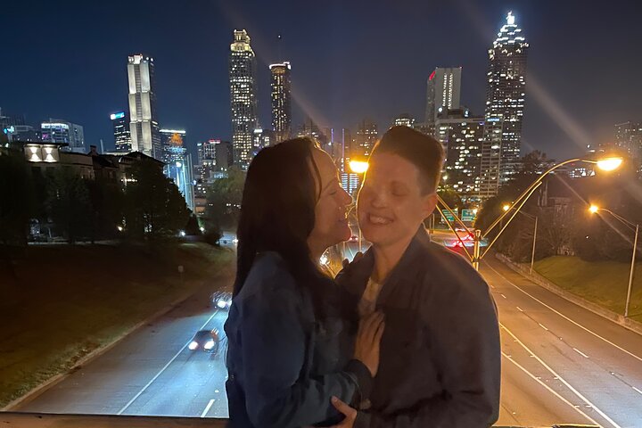 City Lights Atlanta nattbuss tur med bilder og middag stopp