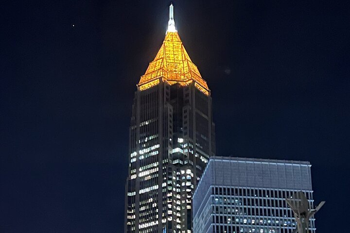 City Lights Atlanta nattbuss tur med bilder og middag stopp