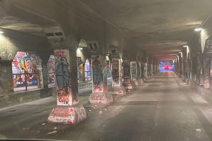 City Lights Atlanta nattbuss tur med bilder og middag stopp