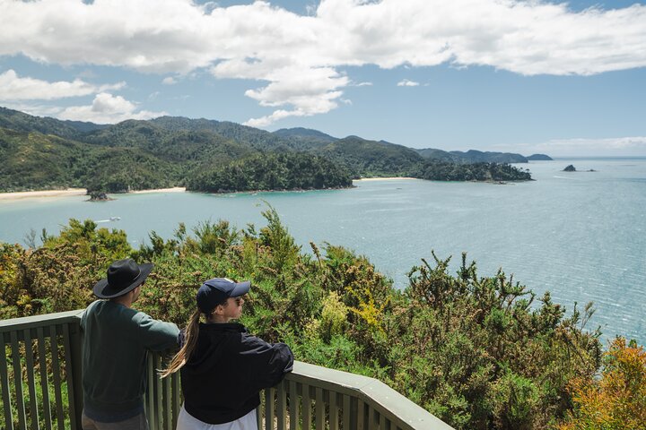 Hele dag Abel Tasman National Park Wandeltocht met Cruise