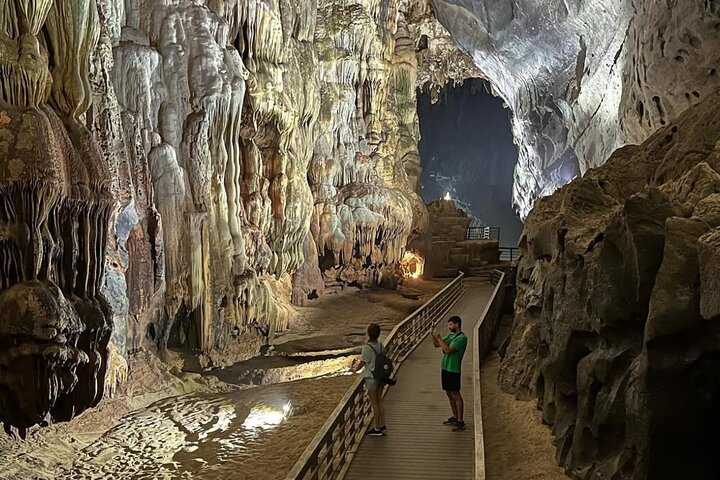 Phong Nha Cave & Paradise Cave ganztägige Erkundung ab Hue