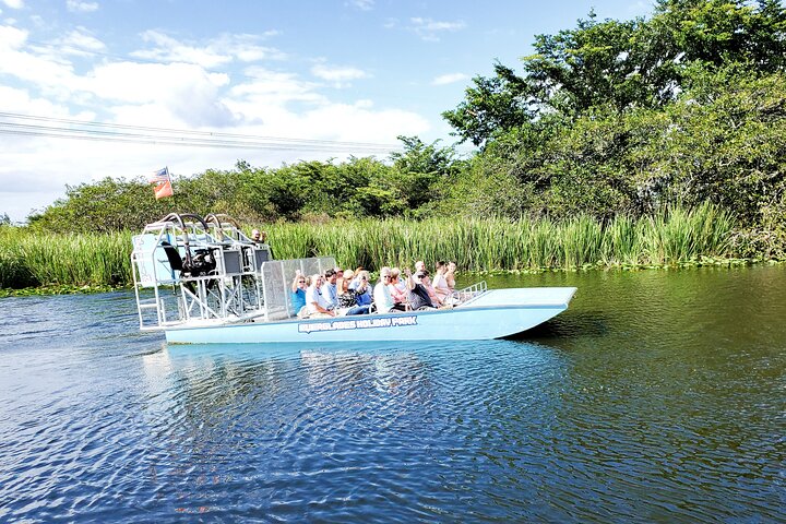 Excursion en hydroglisseur dans les Everglades au départ de Fort Lauderdale avec transport
