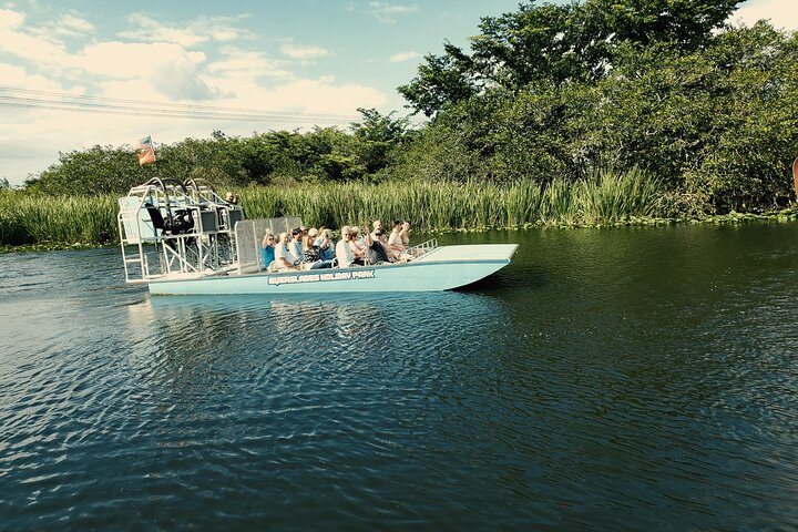 Excursion en hydroglisseur dans les Everglades au départ de Fort Lauderdale avec transport
