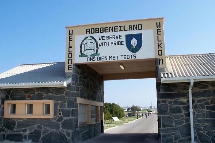 Robben Island och fängelse guidad tur med färjebiljett