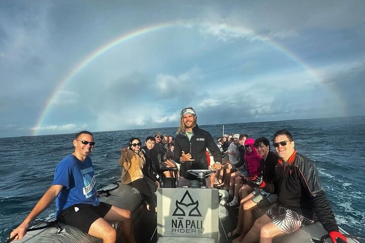 Kauai : Spedizione e snorkeling in zattera zodiacale sulla costa di Nā Pali