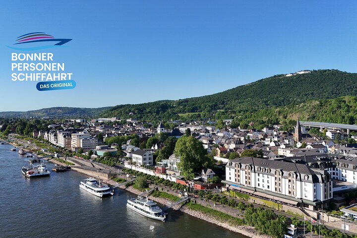 Recorrido turístico en barco desde Bonn a orillas del Rin hasta Linz