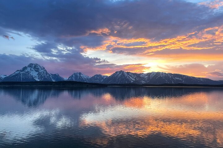 Grand Teton National Park - Sunset Guided Tour fra Jackson Hole
