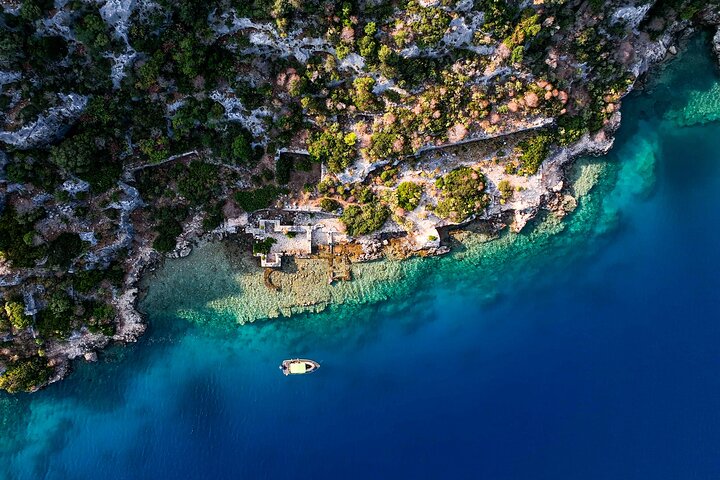 Privat daglig bådtur i Kekova