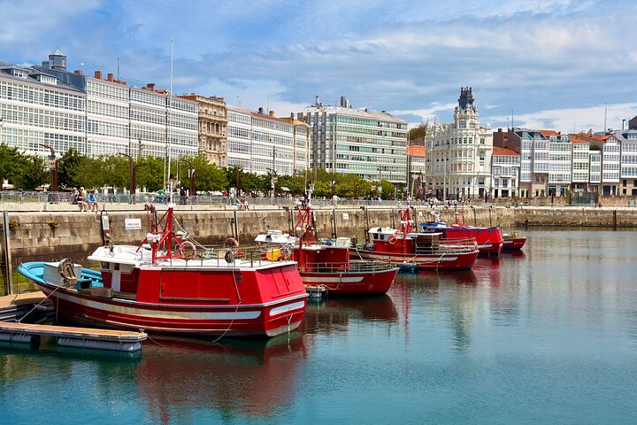 Historische wandeltocht in kleine groep door A Coruña