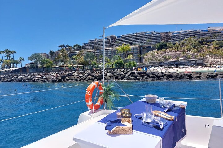 Tour in barca delle spiagge vergini di Gran Canaria con pranzo