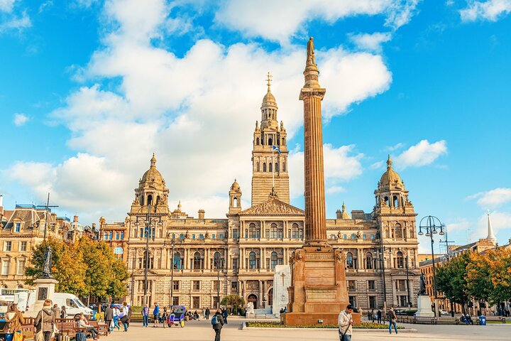 Edinburgh : Privé dagtour door Glasgow in luxe minibusje