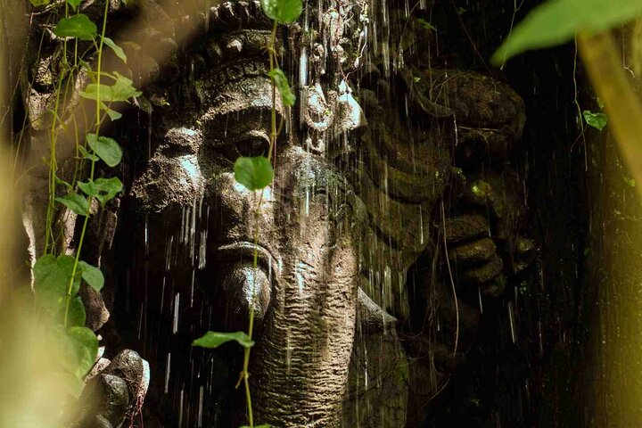 Bali ATV Fahrt Ubud Wasserfall, Reisfeld, Fluss, KingKong-Tempel Höhle