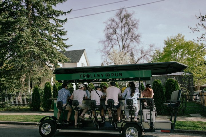 Tour en bicicleta por el trole de Coeur d'Alene