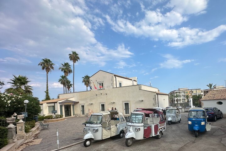 Syracuse, Ortigia och Neapolis Park Tuk-Tuk-tur