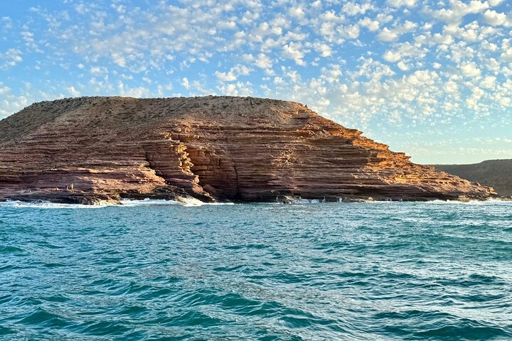 Croisière au coucher du soleil à Kalbarri le long des falaises côtières