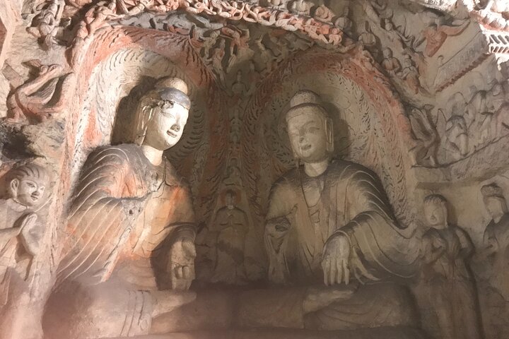 Privat dagstur til Yungang Caves fra Taiyuan med hurtigtog