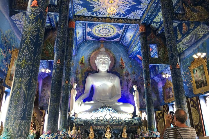 Gyllentriang Thailändsk Myanmar Laos gräns Khongfloden Gamla staden