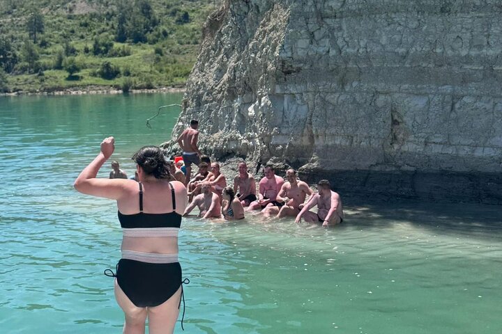 Løve Safari og Green Canyon Splash Fest med frokost