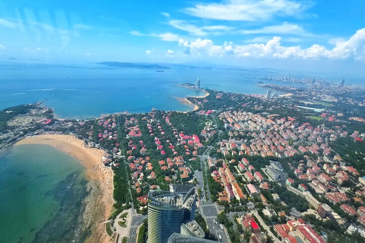 Qingdao dopo il tramonto: Tour di illuminazione di 4 ore con opzioni