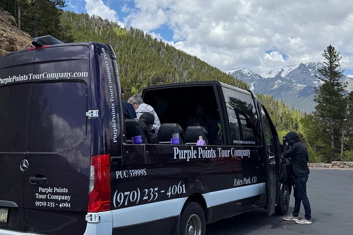 Einziehbare Glas Top Tours von RMNP von Purple Points Tour Company
