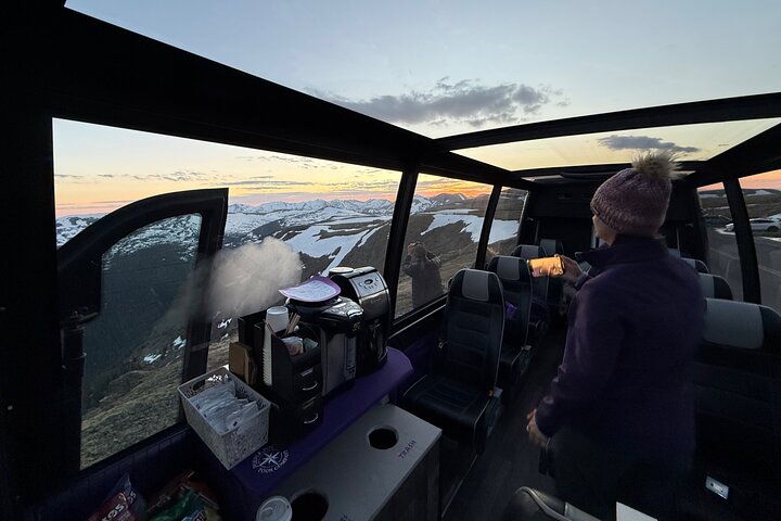 Einziehbare Glas Top Tours von RMNP von Purple Points Tour Company