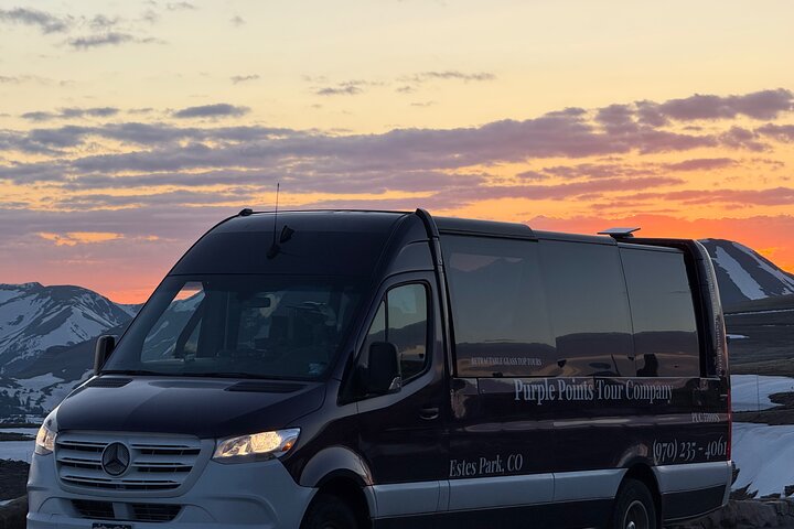 Einziehbare Glas Top Tours von RMNP von Purple Points Tour Company