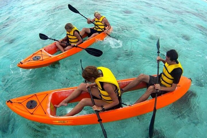Tour de Dindin’s Biobay Tours-CLEAR BOTTOM KAYAKS en Mosquito Bay