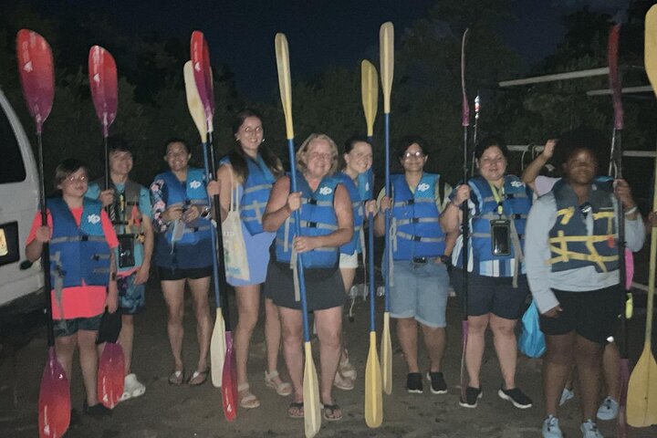 Tour de Dindin’s Biobay Tours-CLEAR BOTTOM KAYAKS en Mosquito Bay