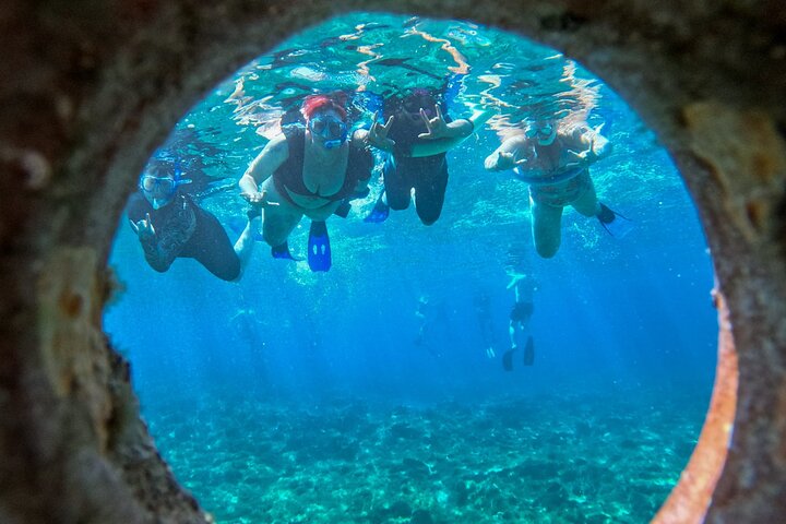 paphos:turtle-watching snorkeling sea scooter trip with guide