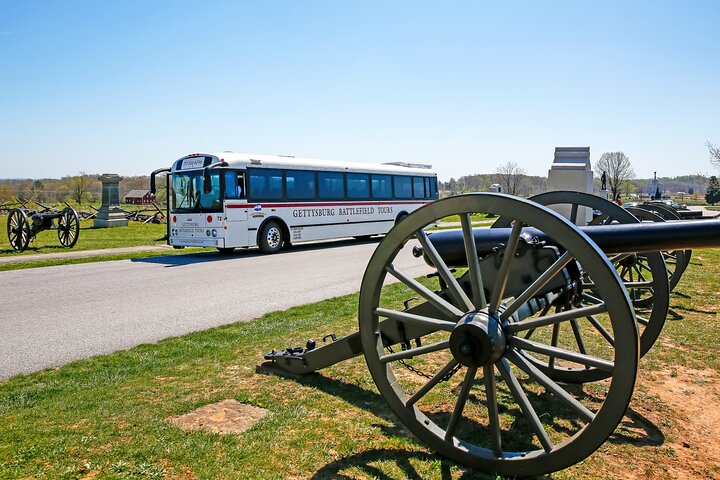 2 - Visita guiada en autobús por el campo de batalla de Gettysburg con guía del parque nacional