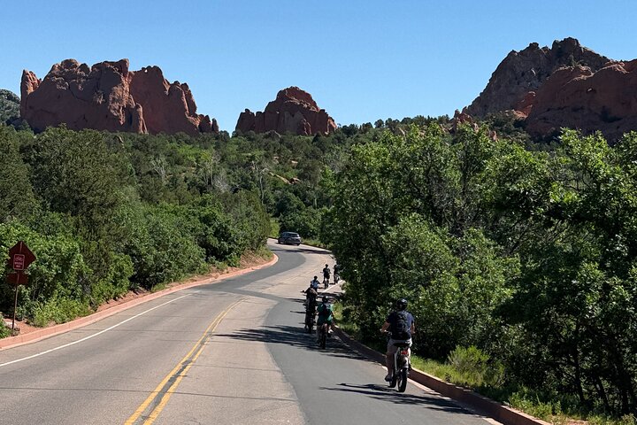Elektrisk elsykkeltur i Manitou Springs & Garden of the Gods