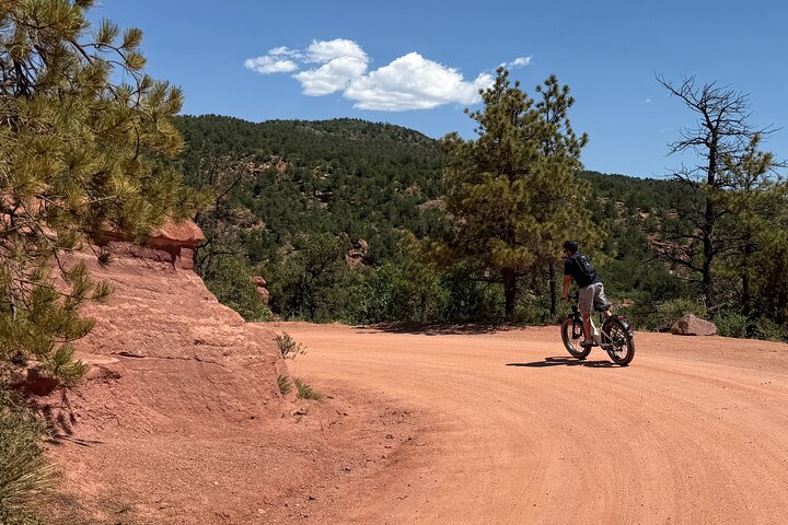 Elektrisk elsykkeltur i Manitou Springs & Garden of the Gods