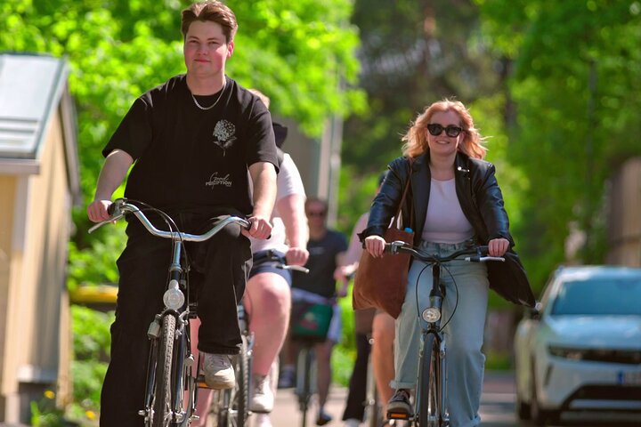 Tampere Scenic Bike Tour mit Sauna und lokalen Aromen