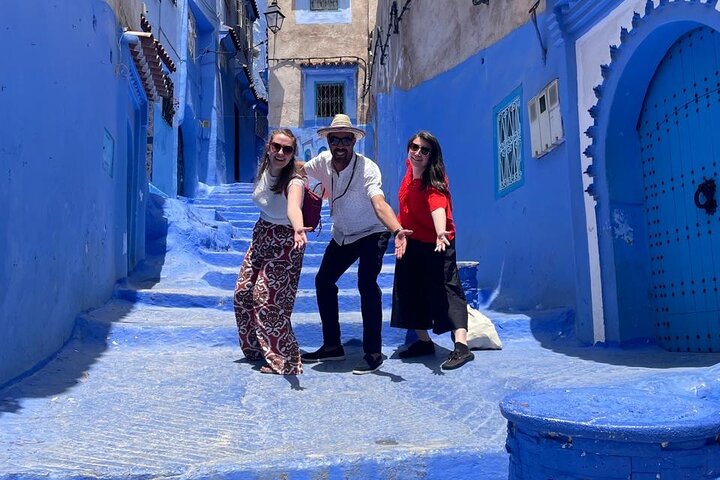 Heldags guidad tur från Rabat till Chefchaouen ikoniska blå staden
