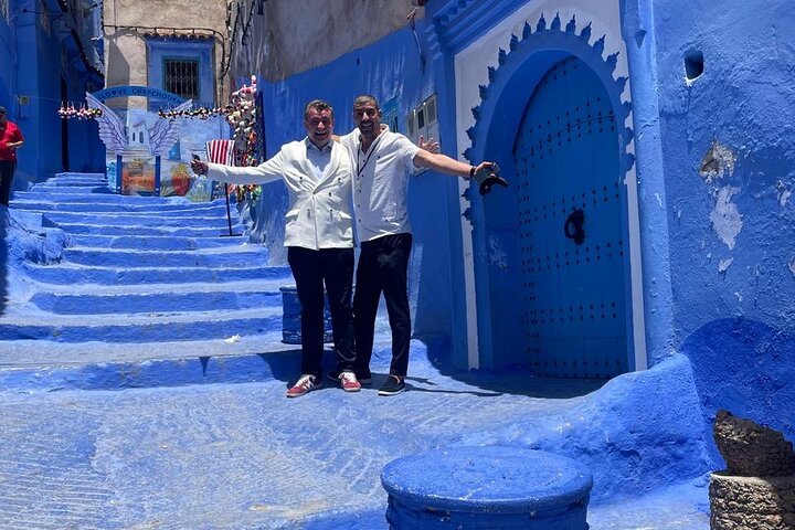 Heldags guidad tur från Rabat till Chefchaouen ikoniska blå staden