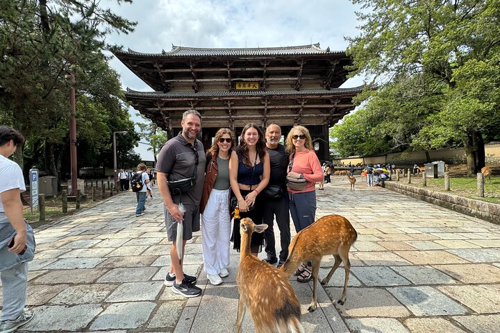 Découvrez l'ancienne Nara : visite en voiture privée au départ de Kyoto ou d'Osaka