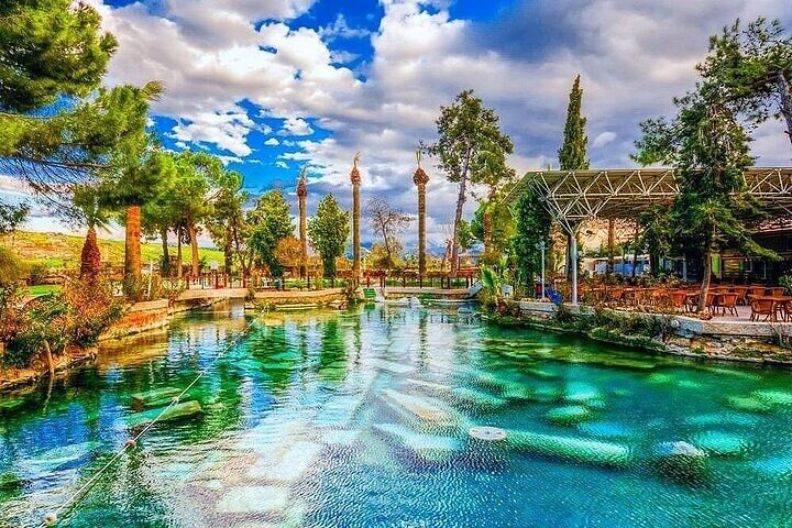 Pamukkale Hierapolis Salda Lake Tour met toegang vanuit Kemer