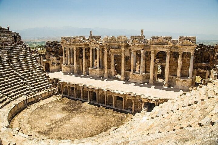 Pamukkale Hierapolis Salda Lake Tour met toegang vanuit Kemer