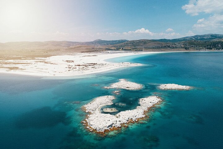 Pamukkale Hierapolis Salda Lake Tour met toegang vanuit Kemer