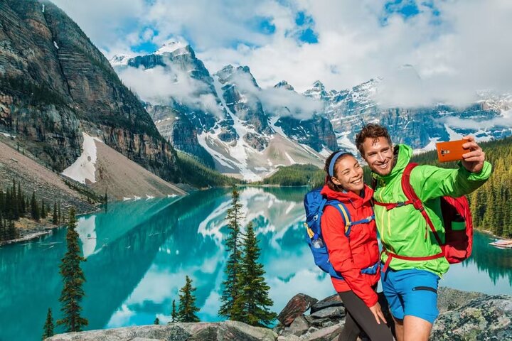 Lake Louise Moraine Lake Dagstur fra Banff Calgary Canmore