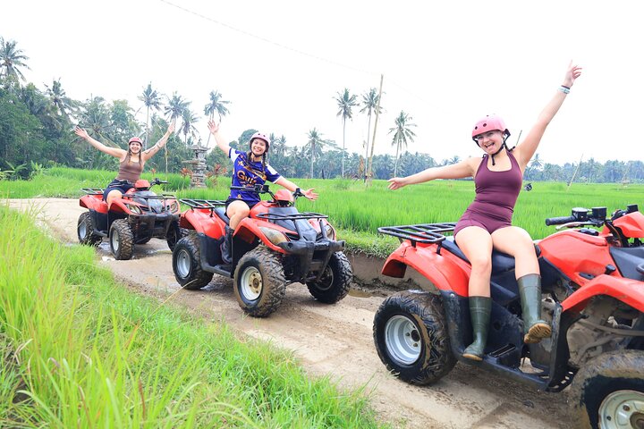 Bali ATV Quad Bike et rafting incluent le déjeuner et le transfert