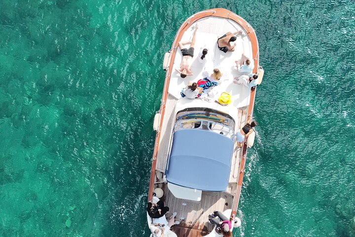 Da Sorrento : Positano & Costiera Amalfitana Tour in barca con pick up